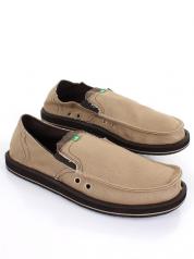 Sanuk Mens Sidewalk Surfers PICK POCKET - Tan-3954885