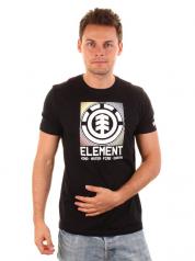Element Mens T-Shirt FOG - Black-7828035