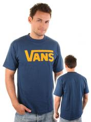 Vans T-Shirt Mens CLASSIC - Harbor Blue/Sun 10/11-7828675